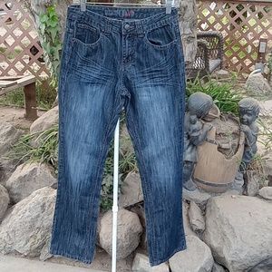 Men's jeans Like no stretch. Denim BLVD Slim Blue Size 28.